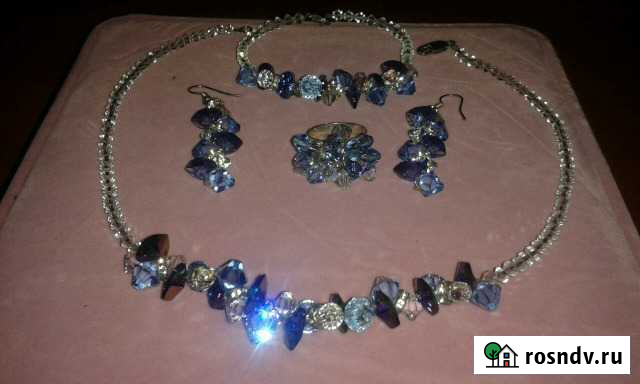 Ювелирная бижутерия с кристалами Сваровски Чита - изображение 1