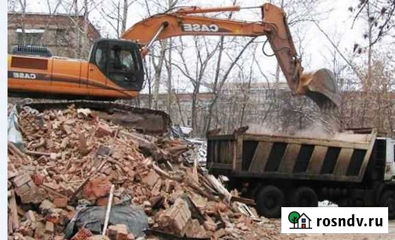 Вывоз Любого Мусор строй хлама траншеи котлованы Большой Лог - изображение 1