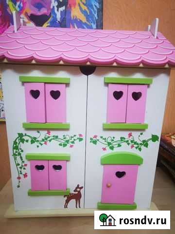 Домик деревянный кукольный Курск - изображение 1