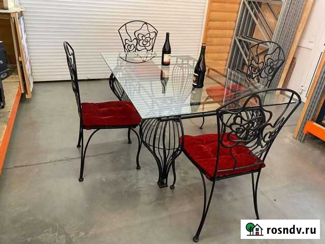 Кованый набор мебели Челябинск - изображение 1