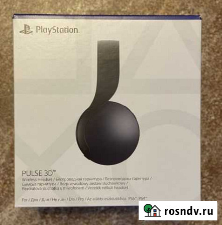 Гарнитура Sony Pulse 3D для PlayStation 5 Black Севастополь - изображение 1