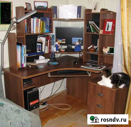 Стол компьютерный угловой с тумбой Екатеринбург - изображение 1