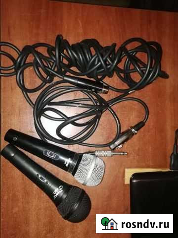 Микрофон проводной 2 шт Ярославль - изображение 1