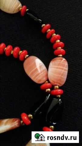 Винтаж.Бусы из натурального камня Волгоград - изображение 1