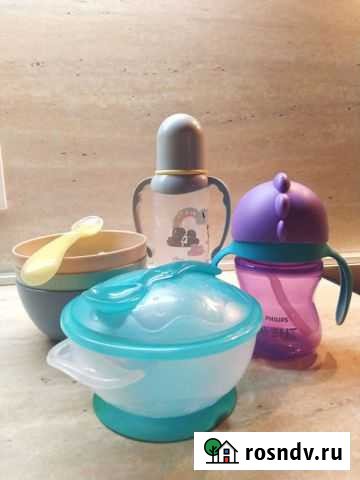 Бутылочка, поильник, тарелочки Мурманск - изображение 1