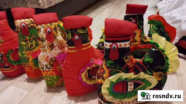 Петушки на заварочный чайник Вахруши - изображение 1