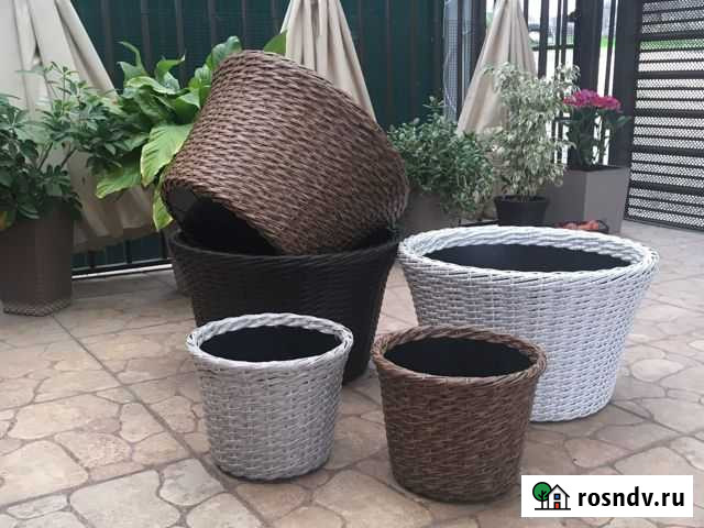 Кашпо горшок для цветов Сочи - изображение 1