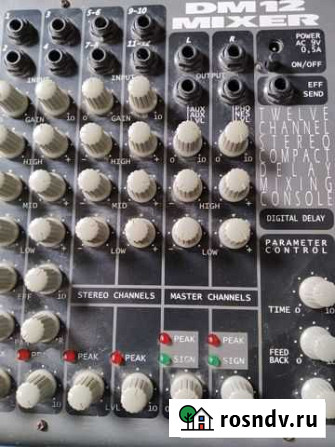 Микшерский пульт dm 12 mixer Гуково - изображение 1