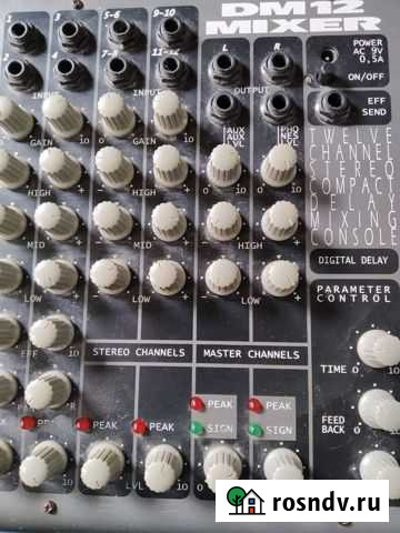 Микшерский пульт dm 12 mixer Гуково - изображение 1