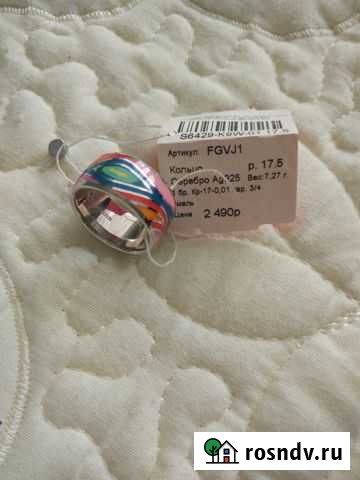 Серебряное кольцо Новое Тюмень - изображение 1