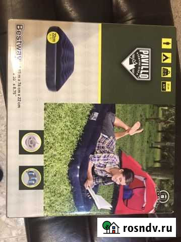 Кровать надувная новая одноместная Пермь - изображение 1