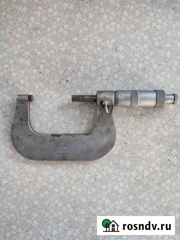 Микрометр СССР 50-75 мм Скопин - изображение 1