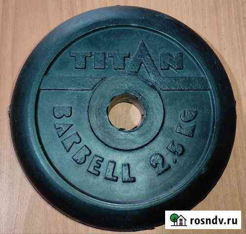 Блины для штанги Barbell по 10кг Омск
