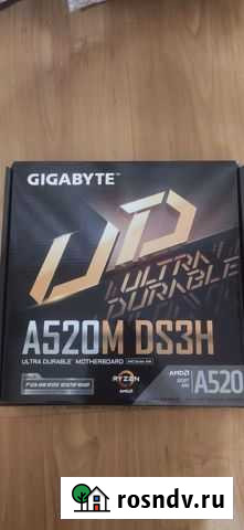 Материнская плата gigabyte a520m ds3h Саратов - изображение 1