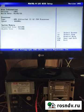 Компьютер системный блок AMD Athlon X2 250 Asus 5M Чебоксары - изображение 1