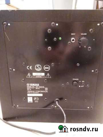 Активный сабвуфер Yamaha YST-SW012 Снежинск - изображение 1