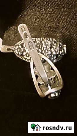 Серебряные серьги(винтажные) состояние отличное. З Кемерово - изображение 1