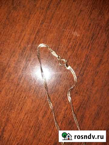 Золотая цепь,585 проба Заводская.75 см Владикавказ - изображение 1