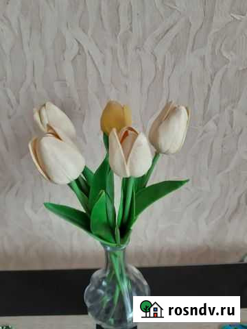 Букет из тюльпанов искусственный Рыбинск - изображение 1