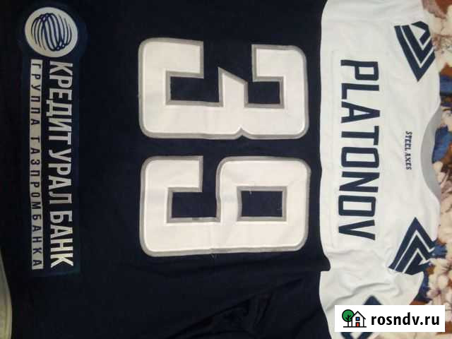 Хоккейный свитер хк металлург Саратов - изображение 1