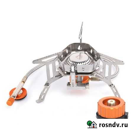 Газовая туристическая горелка адаптер ветрозащита Красноярск - изображение 1