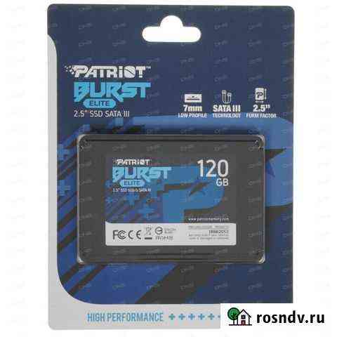 120 gb 2.5 SATA 3 Patriot Burst Elite Иваново