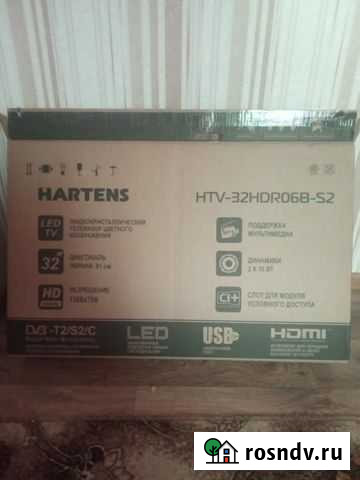 Телевизор Hartens HTV-32HDR06B (новый, гарантия) Острогожск - изображение 1