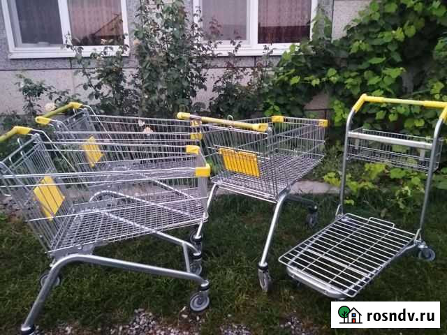 Тележки покупательские бу Терек - изображение 1