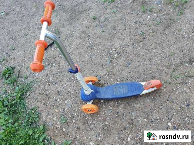 Самокат детский трехколесный бу Добрянка - изображение 1