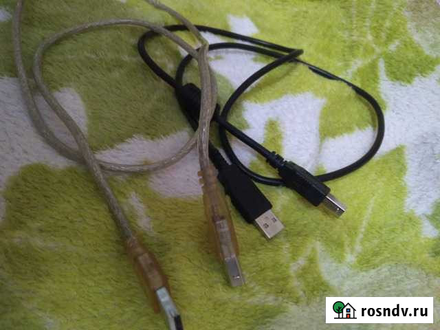 Провода USB-тип А/В и USB-microUSB Самара - изображение 1