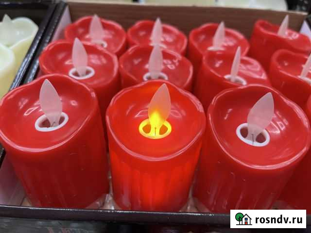 Свечи новогодние светодиодные Ростов-на-Дону - изображение 1