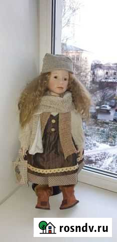 Кукла фарфоровая большая Вологда - изображение 1