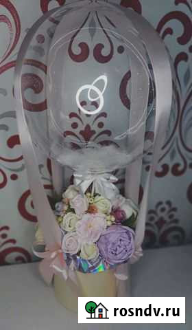 Букет цветов из мыла Балтийск - изображение 1