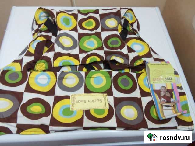 Тканевый переносной стульчик для кормления Екатеринбург - изображение 1