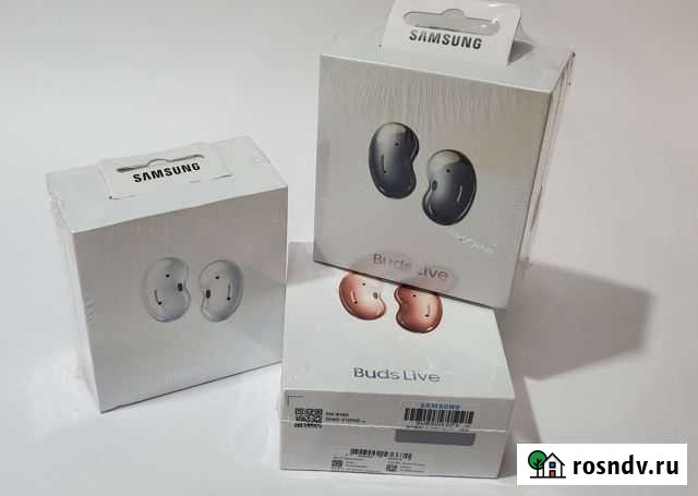 Беспроводные наушники Samsung Galaxy Buds Live Комсомольск-на-Амуре - изображение 1