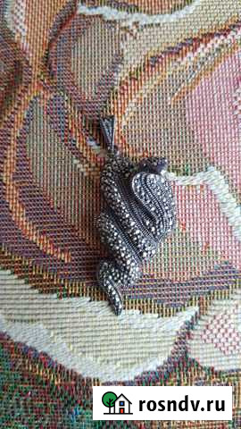 Серебряный кулон змея кобра Бийск - изображение 1