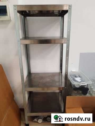 Стеллажи нерж. для производства, бу Чебоксары - изображение 1