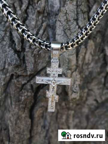 Серебряный крест Краснодар - изображение 1
