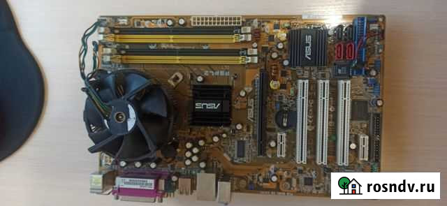 Материнская плата с процессором 775 два ядра Петропавловск-Камчатский - изображение 1