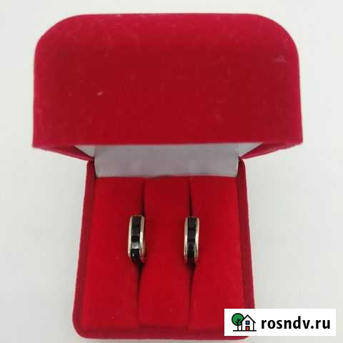 Ф21 Серьги с камнями (40227) Губкин - изображение 1