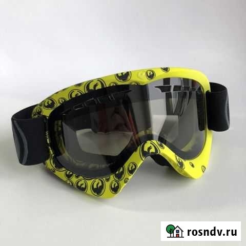 Горнолыжные очки Dragon Maroon Yellow / Smoke Вологда - изображение 1