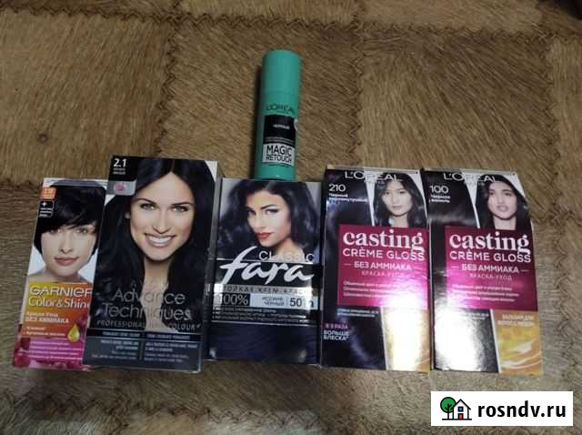 Краска для волос (черный цвет) Старый Оскол - изображение 1