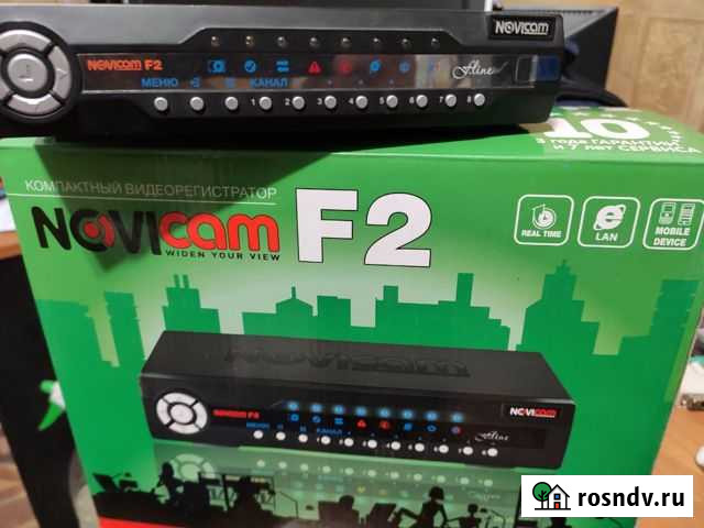 Видеорегистратор 8 портов. Novikam f2 Рязань - изображение 1