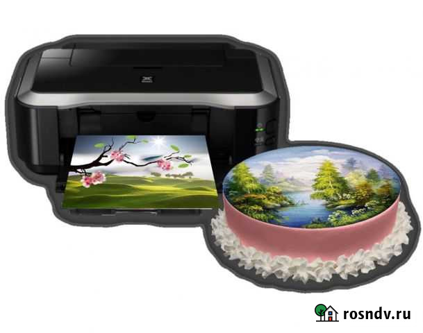 Пищевая печать картинок для торта Ижевск - изображение 1