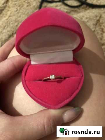 Кольцо с бриллиантом Белгород - изображение 1