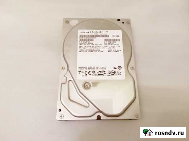 Жесткий диск Hitachi P7K500 HDP725040GLA360 донор Липецк - изображение 1