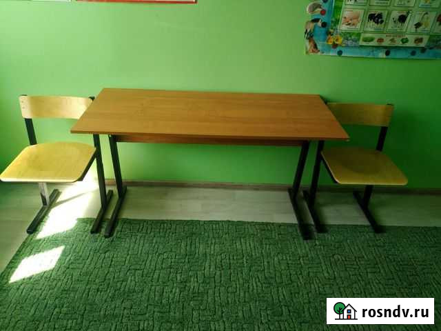 Стол и стулья ученические Арзамас - изображение 1