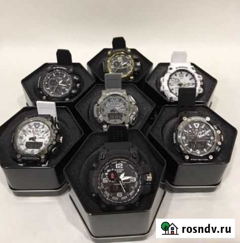 Часы новые Casio Джишок Водонепроницаемые Севастополь - изображение 1