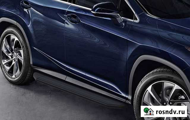 Порог-площадка Premium-Black Lexus RX 2015-н.в Набережные Челны - изображение 1
