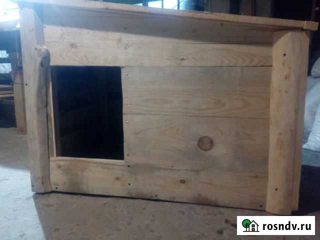 Будка для собаки новая из толстой доски Прокопьевск - изображение 1